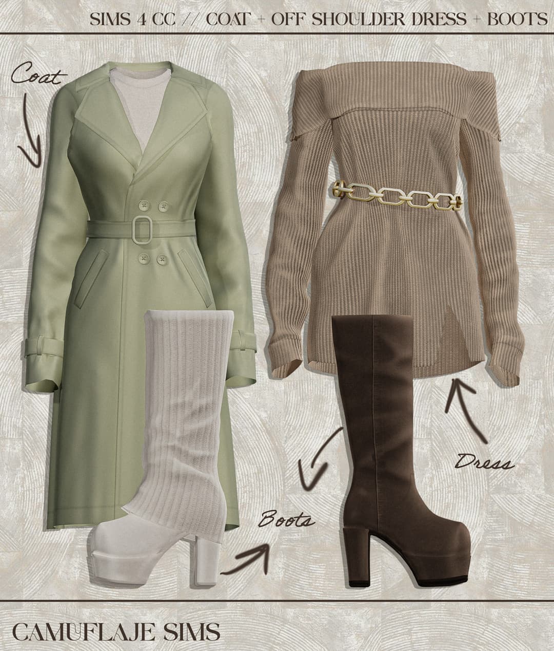 Галерея мода Коллекция осенней одежды Falling Leaves Collection #1